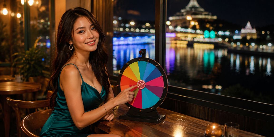 Meja roulette kasino dalam talian m2u di Kuching dengan suasana permainan yang menarik